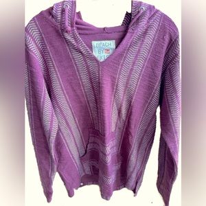 Women Beach Hoodie Size M